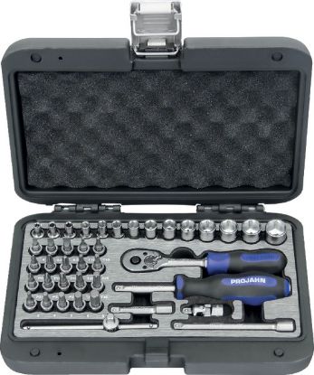 Slika KLJUČI NASADNI 1/4" v 40-delni garnituri PROJAHN