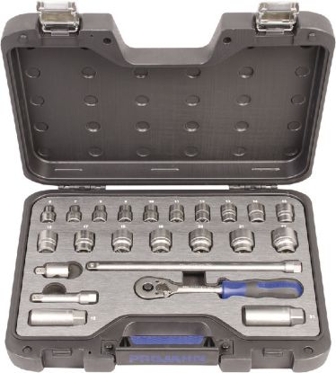 Slika KLJUČ NASADNI V GARNITURI 3/8" 6-22mm (23-delna gar.)