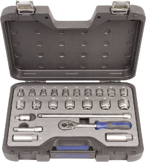 KLJUČ NASADNI V GARNITURI 3/8" 6-22mm (23-delna gar.)