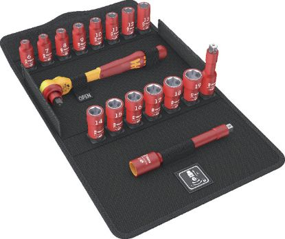 Slika Zyklop VDE-Knarrensatz isoliert, Umschalthebel