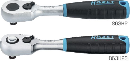 Feinzahn-Umschaltknarre 1/4' 863HP, 90 Zähne - HAZET -