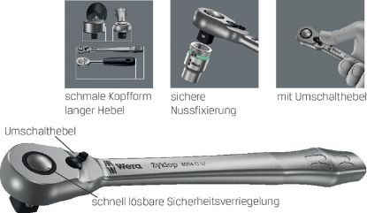 Slika RAGLJA 1/2" Typ: Zyklop Metal - s finimi zobmi (72Z)

