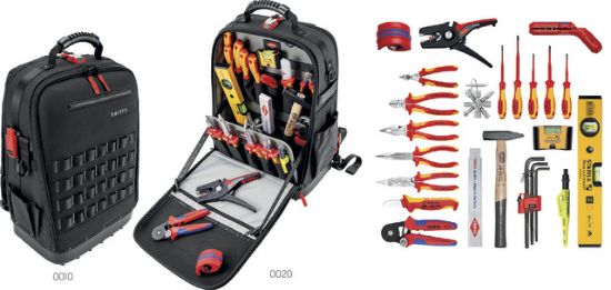 Werkzeugrucksack Modular X18 bestück 22-teilig  - Knipex -