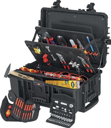 Slika KOVČEK Z ORODJEM V 63-DELNI GARNITURI

