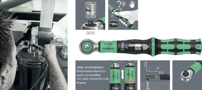 Slika Drehmomentschl. Safe-Torque 1/4', 2-12 Nm  -Wera-