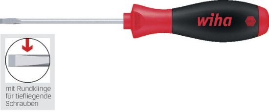 Schraubendreher m. Rundklinge Schlitz 2,5 mm  -WIHA-