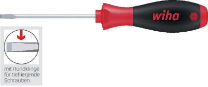 Slika Schraubendreher m. Rundklinge Schlitz 6,5 mm  -WIHA-