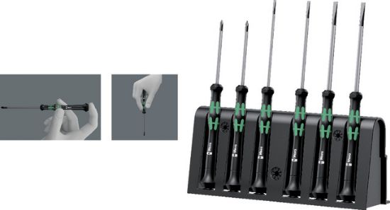 IZVIJAČI ZA ELEKTRONIKE (križni + ploščati) - garnitura 6 kos                   