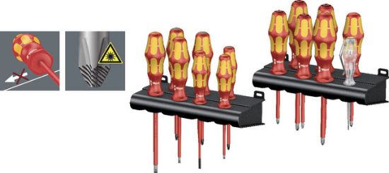 KOMPLET IZVIJAČEV VDE ploščati, križni, torx - 14 delna garnitura WERA