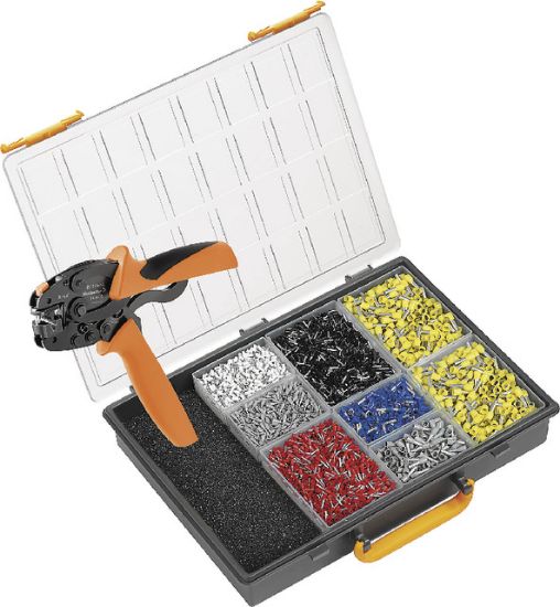 ASORTIMA VOTLIC POLNO IZOLIRAN SIVA, RUMENA, RDEČA, MODRA (0,5-6,0mm) z KLEŠČAMI