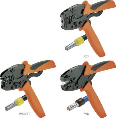 Slika KLEŠČE STISKALNE SINHRONE ZA KABELSKE KONČNIKE 0,14-6 kvadrat