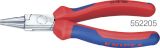 Slika KNIPEX-Rundzange, kurze Backen verchromter Kopf