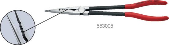 KLEŠČE MONTIRNE RAVNE, dolga izvedba 280mm KNIPEX