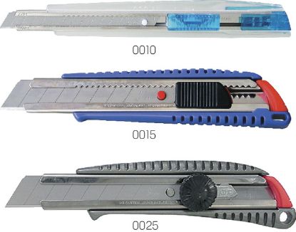 Slika NOŽ TAPETNIŠKI ŠIRINE REZILA 9mm Typ 0010