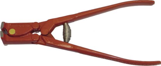 Hebelvornschneider Kopf poliert, rot lackiert