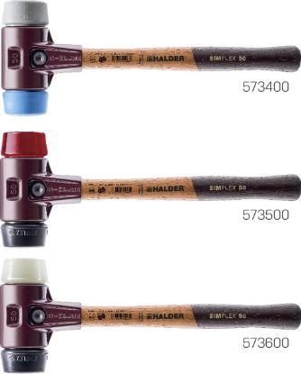 Slika SIMPLEX-Schonhammer kombi.,mit TPE-soft/TPE-mid (blau/grau)