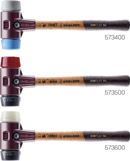 SIMPLEX-Schonhammer kombi.,mit TPE-soft/TPE-mid (blau/grau)