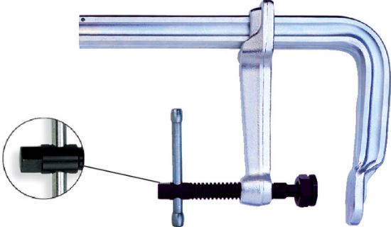 Stahlbauzwinge, extra schwer