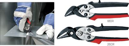 Slika ŠKARJE IDEAL za pločevino 180mm - LEVE