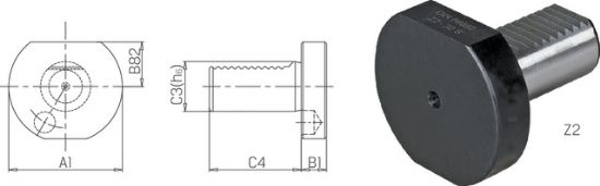 Schutzstopfen aus Stahl DIN69880 Z2    16x40 PRETEC