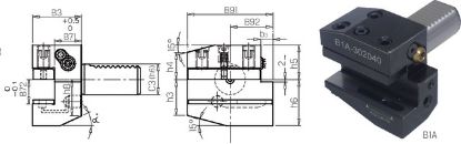 Slika DRŽALO VDI40 B1 40X25X44mm, desno IK   