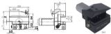 Slika Werkzeughalter Links, kurz,IK DIN69880 B4A-30x20x40 PREMUS