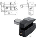 Slika Werkzeughalter links lang DIN69880 B8-25x16x30 PRETEC