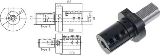 Werkzeughalter geschl. Typ A DIN69880 E2-30x 6x88 PRETEC