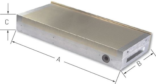 Permanent-Magnet-Spannplatte Abm.: 175x100x 48 mm