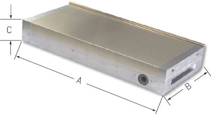 Slika Permanent-Magnet-Spannplatte Abm.: 350x150x 51 mm