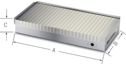 Slika Permanent-Magnet-Spannplatte Abm.: 250x150x 60 mm