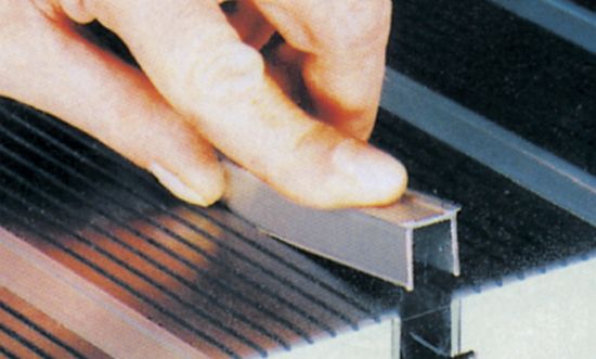 Abdeckleisten Aluminium f.Nutenbreite 12x1000      AMF