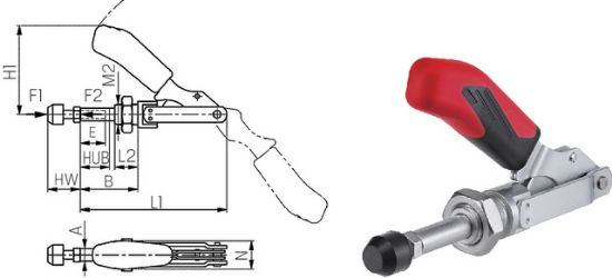 VPENJALNIK S POTISNO PALICO,BREZ KOTNE NOGE, (TLAČNI IN VLEČNI) Model:0 AMF  