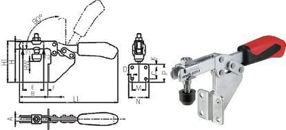 Slika Waagrechtspanner offener Arm Gr.2 senkrechtem Fuß       AMF