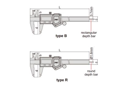 Slika Merilo pomično digitalno IP67 1118