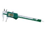 Slika MERILO POMIČNO DIGITALNO 0-150mm/0,01mm z tankimi merilnimi kljuni 2mm in s poda
