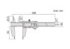 MERILO POMIČNO-DIGITALNO ZA MERJENJE ZOBNIKOV 0-200MM INSIZE