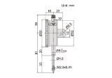 Slika URA MERILNA-INDIKATOR 0-100/0,01mm (brez ušesa) INSIZE 2321-25F