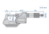 Slika Mikrometri digitalni zunanji IP65 3101