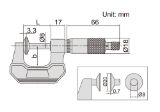 Slika Mikrometer zunanji analogni s krožnikom 3294