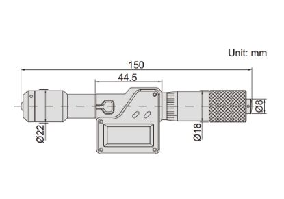 Slika Mikrometer digitalni notranji 3521