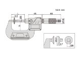 Slika Mikrometer zunanji digitalni z merilnimi obroči 3594