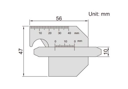 Slika ŠABLONA ZA MERJENJE ZVAROV 6832