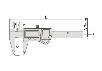 Slika Merilo pomično digitalno IP67 1118