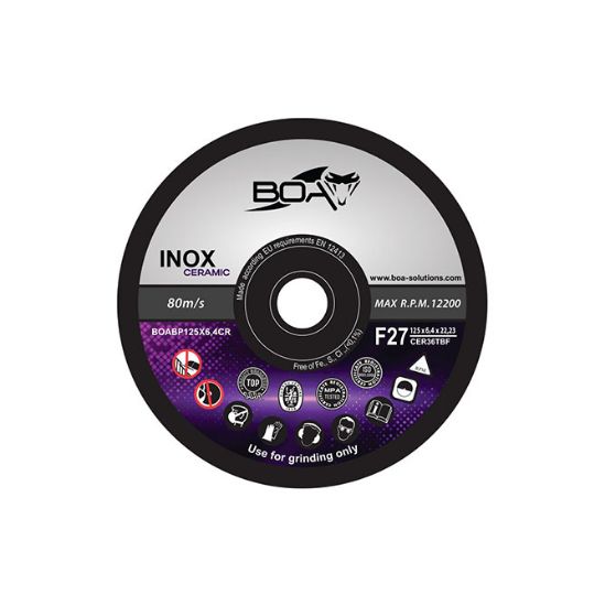 125X6,4MM - PLOŠČA BRUSNA CERAMIC