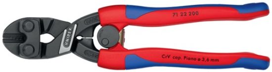 KLEŠČE ŠČIPALNE 200mm (do D6,0mm), z več komponentnim ročajem - knipex 71 22 200