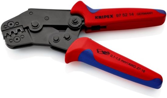 Crimping pliers, short 0.1-1.5 (AWG 27-16) mm2