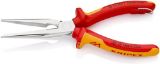Slika Needle-nose pliers straight VDE with fixing eye