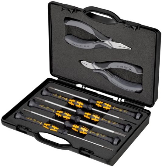 Electronic tool set ESD