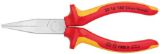 Slika Long-nose pliers chrome-plated head, long, flat
